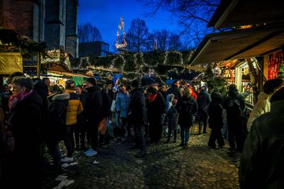 Weihnachtsm?rkte in M?nster --stock-photo