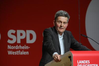 Landesdelegiertenkonferenz der NRWSPD --stock-foto