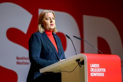 Landesdelegiertenkonferenz der NRWSPD --stock-foto