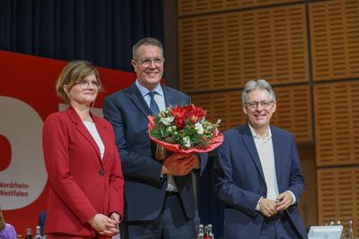 Landesdelegiertenkonferenz der NRWSPD --stock-foto