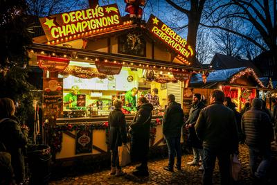 Weihnachtsm?rkte in M?nster --stock-photo