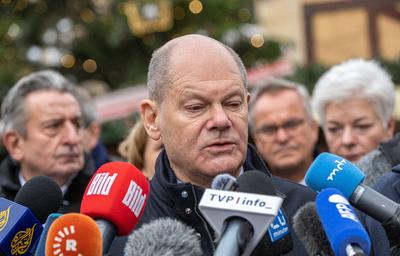 Mindestens fuenf Tote bei Anschlag auf Weihnachtsmarkt in Magdeburg-stock-foto