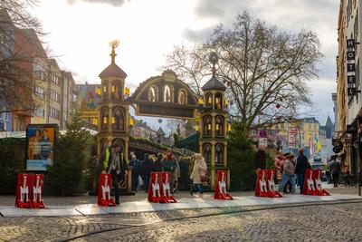 Weihnachtsmarkt in K?ln - 21.12.2024-stock-foto