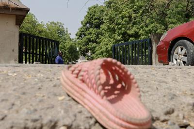 Stampede at good distribution point kills 10 in Nigeria-stock-photo