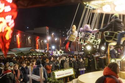 Kettenkarussell-stock-foto