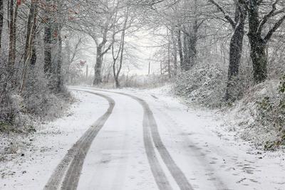 Winter im Siegerland-stock-foto