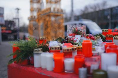 Anschlag auf den Magdeburger Weihnachtsmarkt, Sachsen-Anhalt, 20.12.2024-stock-photo