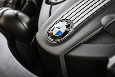 Bmw modern engine detail Milan, Italy 13 November 2022: Bmw modern engine detail Bmw modern engine detail Copyright: xFi-stock-photo