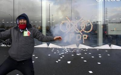 Closure Of The Audi Forest Site 23/12/2024-stock-photo