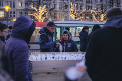 Anschlag auf den Magdeburger Weihnachtsmarkt, Sachsen-Anhalt, 20.12.2024-stock-foto