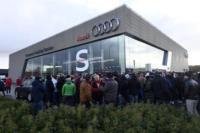 Closure Of The Audi Forest Site 23/12/2024-stock-photo