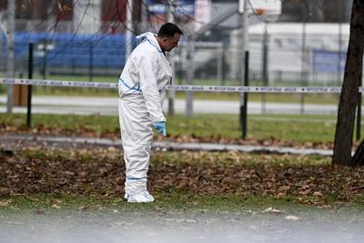 News Bilder der Woche KW51 Croatia, Zagreb, 201224. Knife attack in Precko elementary school in Zagreb. A young male att-stock-photo