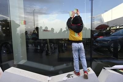 Closure Of The Audi Forest Site 23/12/2024-stock-photo