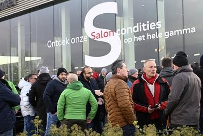 Closure Of The Audi Forest Site 23/12/2024-stock-photo