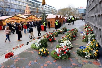 DEU, Weihnachtsmarkt auf dem Breitscheidplatz,-stock-foto