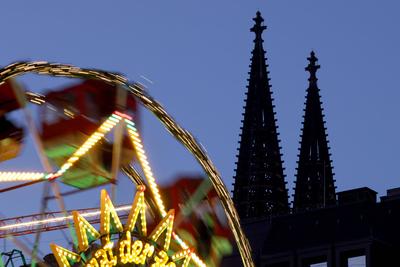 Weihnachtsmarkt auf dem Alter Markt-stock-foto