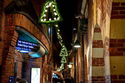Bremen, Bremer Weihnachtsmarkt,-stock-foto