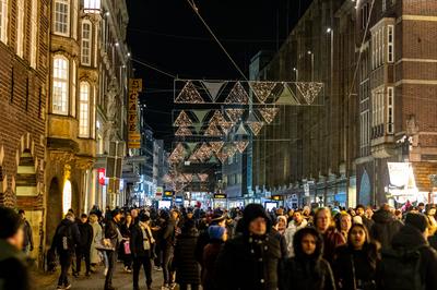 Bremen, Bremer Weihnachtsmarkt,-stock-foto