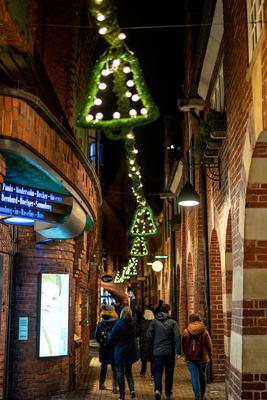 Bremen, Bremer Weihnachtsmarkt,-stock-foto
