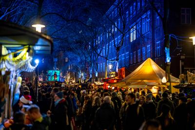 Bremen, Bremer Weihnachtsmarkt,-stock-photo