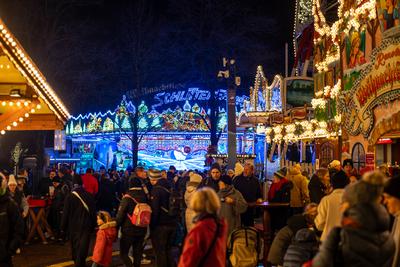 Bremen, Bremer Weihnachtsmarkt,-stock-foto