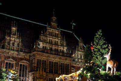 Bremen, Bremer Weihnachtsmarkt,-stock-foto