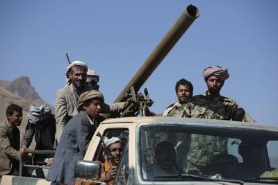 Yemen's Houthis mobilize more fighters amid tensions with USA and Israel --stock-photo