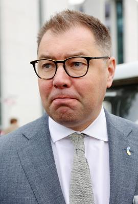 S.E. Oleksii Makeiev, Außerordentlicher und Bevollmächtigter Botschafter der Ukraine in der Bundesrepublik Deutschland ,-stock-photo