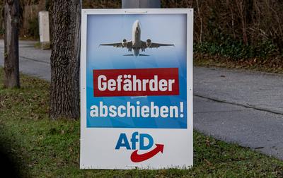 GER, Themenbild, Wahlplakate zur Bundestagswahl in Deutschland 2025, 25.12.2024.-stock-photo