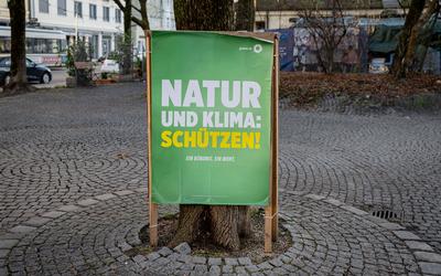 GER, Themenbild, Wahlplakate zur Bundestagswahl in Deutschland 2025, 25.12.2024.-stock-photo