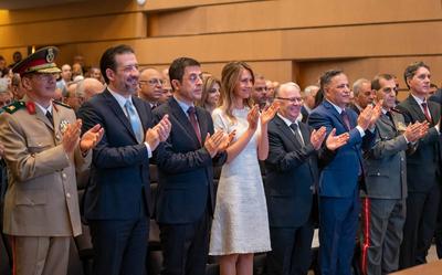 Syrian First Lady Asma al-Assad launches the national program for detection and early intervention for hearing loss in n-stock-foto