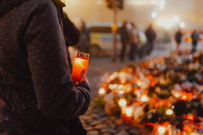 Anschlag auf den Magdeburger Weihnachtsmarkt, Sachsen-Anhalt, 20.12.2024-stock-photo