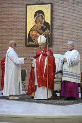 ITALY -   POPE FRANCIS CELEBRATES MASS FOPR PRISONERS IN THE REBIBBIA NEW COMPLEX PRISON IN ROME  - 2024/12/26-stock-foto