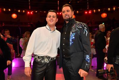 Alexis Lacey-Krone und Martin Lacey jr. / Circus Krone / 1. Winterprogramm / Freestyle / Manege / KroneBau / M?nchen / 2-stock-foto