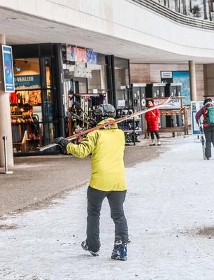 AUT, Unterwegs in Ober?sterreich, Themenbild, Symbolbild, Verschiedene Themenbilder, Skifahren, Tourismus, Wintersport, Skigebiet-stock-photo