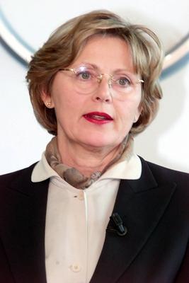 Klaudia Martini (GER/Vorstand im Bereich Unternehmenskommunikation der Adam Opel AG) anl?sslich der Er?ffnung des Verkeh-stock-photo