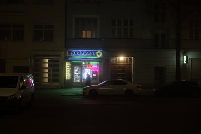 Nebel in Berlin-stock-foto