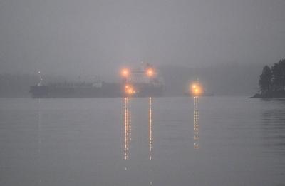 Oil tanker Eagle S suspected of the disruption of the Finland-Estonia electrical link Estlink 2-stock-foto
