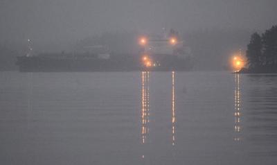 Oil tanker Eagle S suspected of the disruption of the Finland-Estonia electrical link Estlink 2-stock-foto