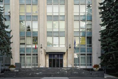the Government House of Moldova in Chisinau-stock-foto