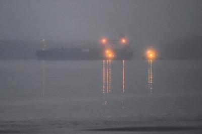 Oil tanker Eagle S suspected of the disruption of the Finland-Estonia electrical link Estlink 2-stock-foto