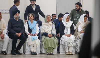 India's Former Prime Minister Manmohan Singh Dies At 92, Nation Pays Tribute-stock-foto