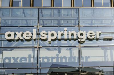 Springer-Verlag, Axel-Springer-Stra?e, Zimmerstra?e, Kreuzberg, Friedrichshain-Kreuzberg, Berlin, Deutschland *** Spring-stock-foto
