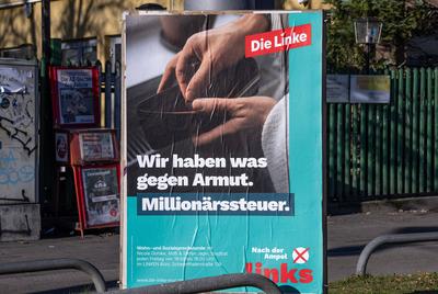 GER, Themenbild, Wahlplakate zur Bundestagswahl in Deutschland 2025, 29.12.2024.-stock-photo