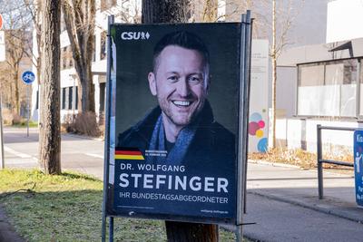 GER, Themenbild, Wahlplakate zur Bundestagswahl in Deutschland 2025, 29.12.2024.-stock-photo