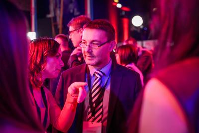 Kroatien: Pr?sidentschaftswahl, 2024 - Wahlparty Zoran Milanovic (SDP) - 29.12.2024 - Tvornica Kulture, Zagreb, Kroatien-stock-foto