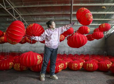 Red Lantern-stock-foto