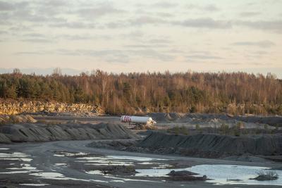 Accident involving LNG tanker trucks-stock-foto