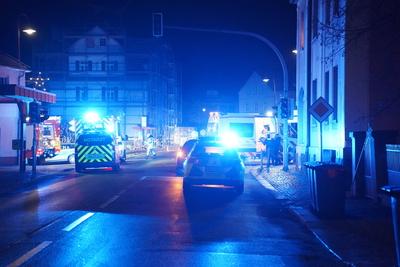 Kirschau - Schwerer Verkehrsunfall an einer Kreuzung: Drei Verletzte-stock-photo