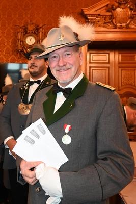 Neujahrsempfang von Hamburgs Ersten B?rgermeister Dr. Peter Tschentscher und der zweiten B?rgermeisterin Katharina Fegebank im Hamburger Rathaus-stock-photo